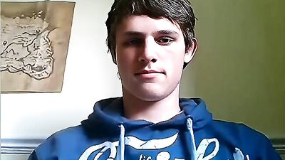 College Brunette Webcam Shoots His Load - AI Enhanced