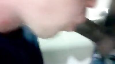 Gay Porn: The Ultimate Cumshot Fantasy Caught on Camera in the Restroom!