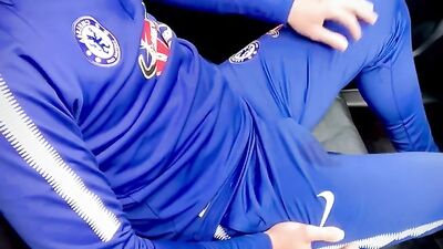 Desperate Trackies Piss Cum!