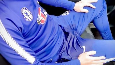 Desperate Trackies Piss Cum!