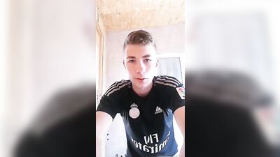 Cuddle Time with Romanian Amateur Boy on Web-Cam