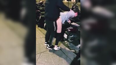 Street Twinks: Burly Man Fucks a Helpless Twink in Public!