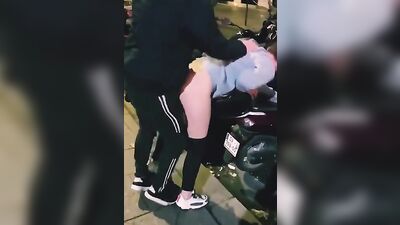 Street Twinks: Burly Man Fucks a Helpless Twink in Public!