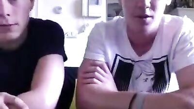 Gay Pride Masturbation - 3 Straight White Boys Get Naughty With Each Other!