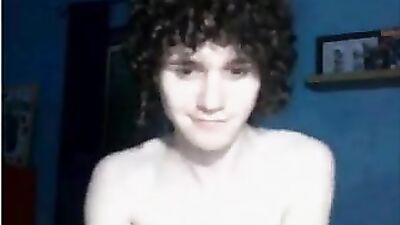 Curly Cum Twink Porn: Explosive Online Gay Sex Adventure!
