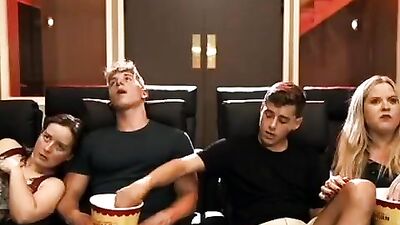Brothers Popcorn Funny Frenzy - Amateur Muscle Boys Cum Shots Porn