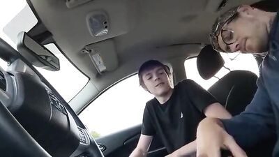 Strap-On Stallion: Big Load Action Amateur Public Outside Boys