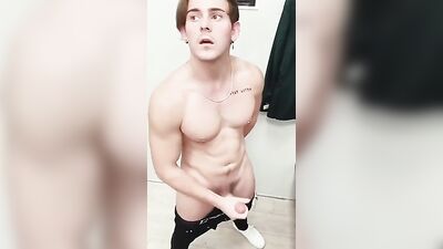 Horny Colombian Teens Caught in Store Dressing Room Masturbation