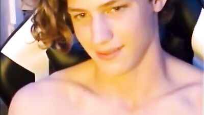 Handsome Cutie: Straight Boys Selfie Cam Cum!