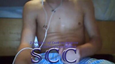 Young and Sweet Headphones Boy Cum Dripping Cock Web-Cam
