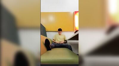 Colombian JERKING BOYS - Horny Teens in Burger King!
