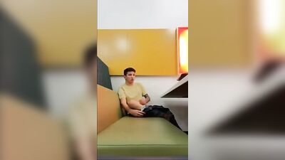Colombian JERKING BOYS - Horny Teens in Burger King!