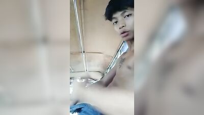 Young Latin Teen Jerks Off in a Bus - Bogotas Hottest Cuties!