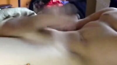 Handsome Cum Dripper: Blonde Selfie Chat Camming Before Sleep