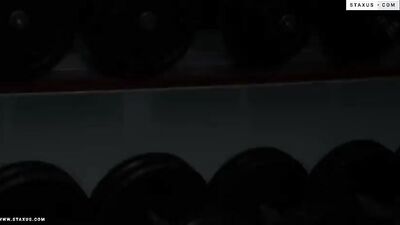 Break Time Frenzy: Boys in the Gym Have Fun