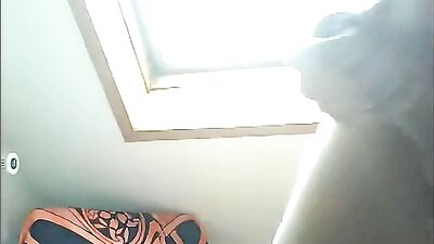 Tattooed Dark Blond Frat Boys Facial Cum Show