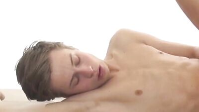 Sexy Blonde Adrian Bennet God Fucks on the Sofa with Lads in Raw Action!