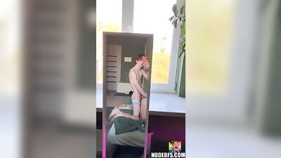 Horny Straight Guy Seduces Curvy Girlfriend with Monster Cock!