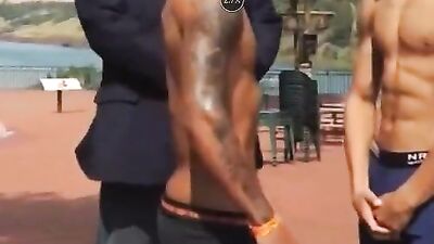 Boner Reunion! Big Cocks Black Amateurs Public Outside Straight Boys