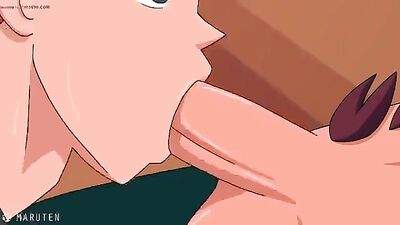 #Cartoon - Double Cum Shots: Action-Packed Oral Fun!