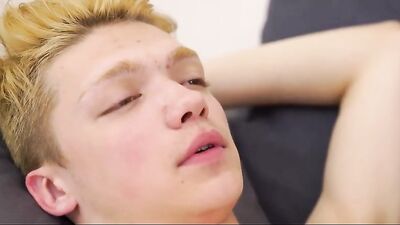 Blond Twink Helping Hand-job Adventures!