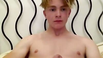 Cumming for Cute Blonde Dreams - Muscle Boys Solo Selfie Cam!