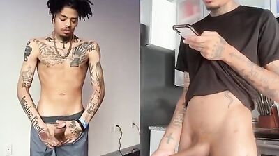 Hung SeXXXy Stroker - Young Str8 Straight Black Cum Shots Handjob BBC