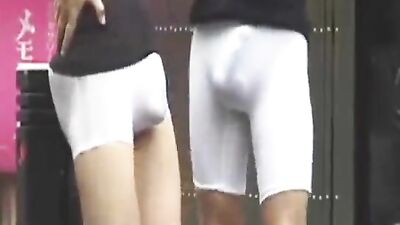 Street Fetish Lover - White Lycra Obsession