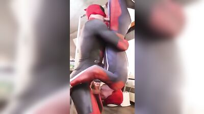 Spider-Mans Webcam Fetish Fun! - No Way Home!