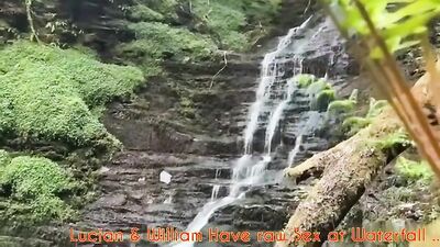 Outdoor Raw Sex: Lucien and Williams Steamy Adventure!