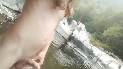 Maxims River Cumshot: Shaved and Long-Haired Amateur Blond Boys