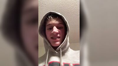 Young & Blonde Straight College Boy Loves To Send Nudes & Cum Shots - Gay Porn Video