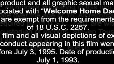 Welcome Home Daddy (Classic) - Rubax Video Bareback Cum Shots Handjob Oral Porn Vintage men twinks!