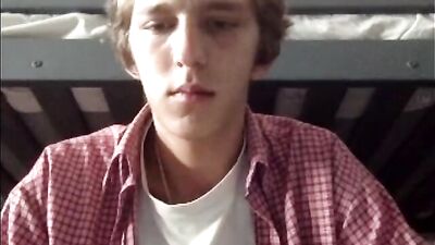 Cumming with Cute Blonde Boy at Cloudy Day - Straight Boys Porn