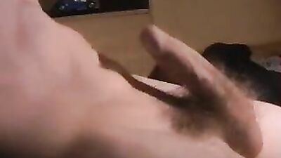 Young, Left-Handed Lovers Solo Cumshot!