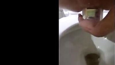 Curly Hair Twink Assplay with Improvised Toys - Brunette MinoTs Gode ECARTEUR CRAZY