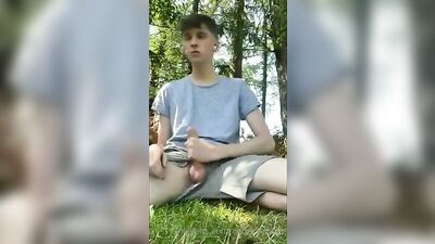 Forest Fiesta: Cum Shots & Big Cocks with Cute Amateur!