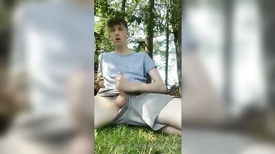Forest Fiesta: Cum Shots & Big Cocks with Cute Amateur!