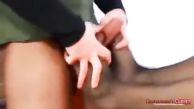 Hot Guys In Pantyhose - Explosive Orgasms In The Making