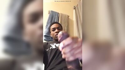 Black Teen Nuts In The Toilets II: Double Cum Shots & Handjobs!