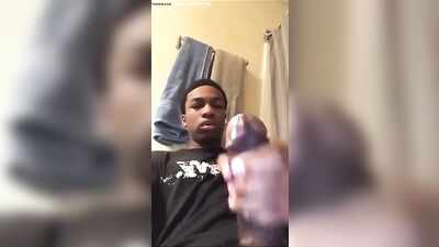 Black Teen Nuts In The Toilets II: Double Cum Shots & Handjobs!