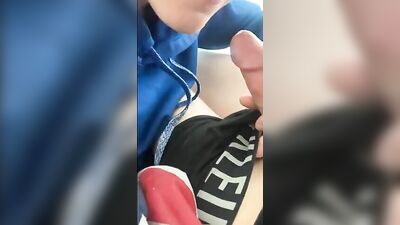 Blonde Amateur Cock Revealed in Solo Blowjob!