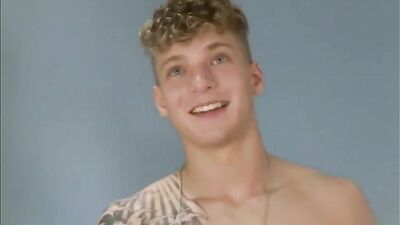 Cumming for Cuteness - Muscle Boys Solo with Big Blonde Cocks