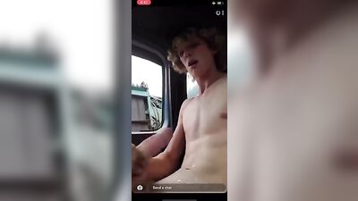 Handsome Boy Cums In His Car JHYG - The Ultimate Solo Amateur Porn Experience!