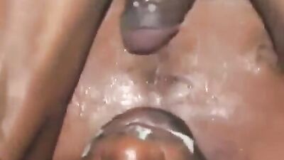 Jamaican Self Sucking Cum-Eating Explosion!