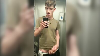 Cumming Cuties: Amateur Blonde Boys Jack Off on Train Adventures!