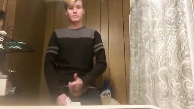 Experience the hottest blond boy solo web-cam action with Dnz!