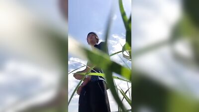 Wild Public Outdoor Amateur Webcam Big Cock Handjob Twink Wanking Adventure!