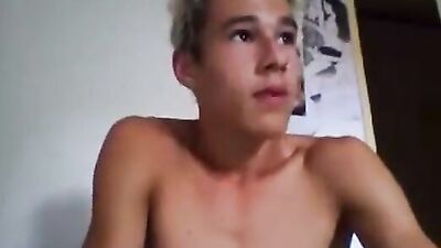 Gaping Ass Twink Web-Cam Solo Dildo Toying Bliss