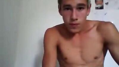 Gaping Ass Twink Web-Cam Solo Dildo Toying Bliss